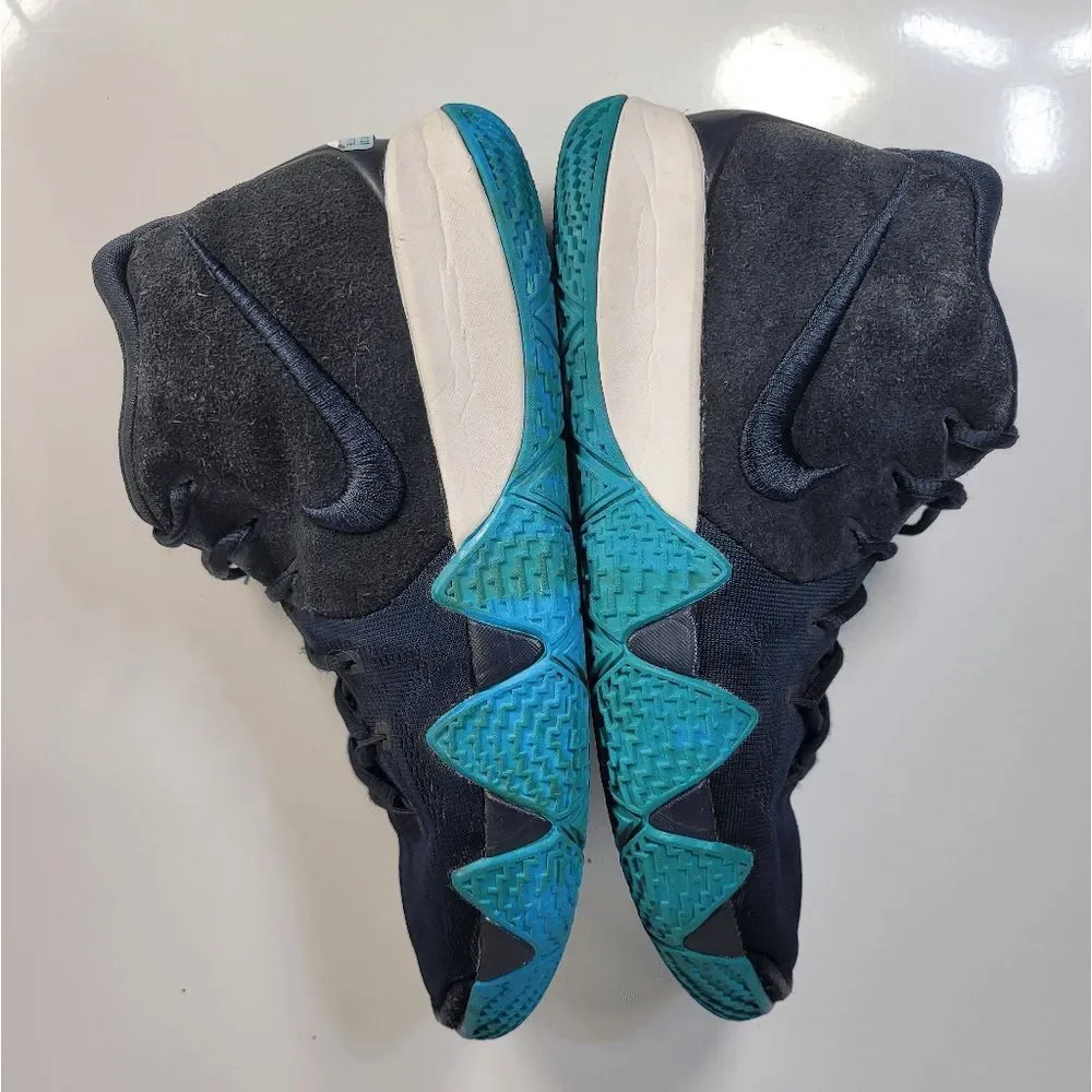 Nike Kyrie 4 Obsidian Basketball Shoes Sneakers‎ Youth 6Y AA2897-401